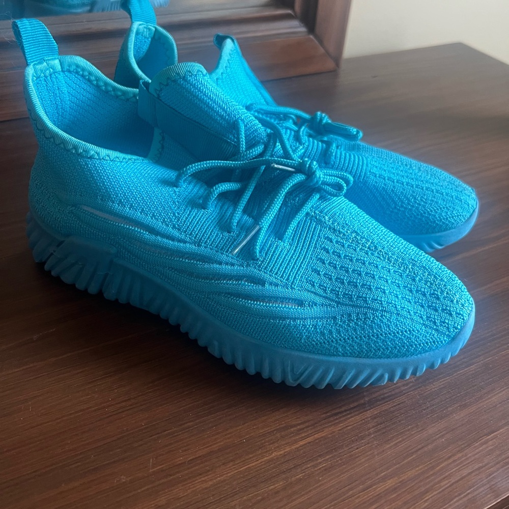 Blue Athletic Shoes